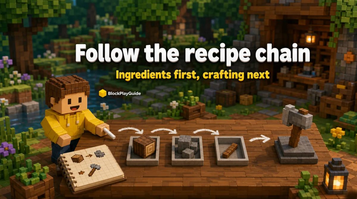 Minecraft JEI: Follow a Recipe Chain Without Losing Your Place ...